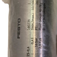 Festo CRVZS-0,4 Druckluftspeicher 160234