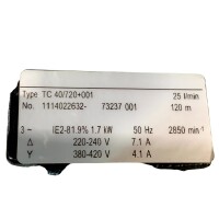 Brinkmann TC 40 / 720 + 001 Kühlmittelpumpe L720 B85 25l/min.