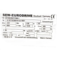 SEW DFS56H/B/TF/SM11 Servomotor