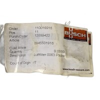 Busch 0945501916 Luftfilter