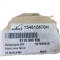 MEKRA Lang 15.4610.870H beheizbares Ersatz-Spiegelglas für LKW