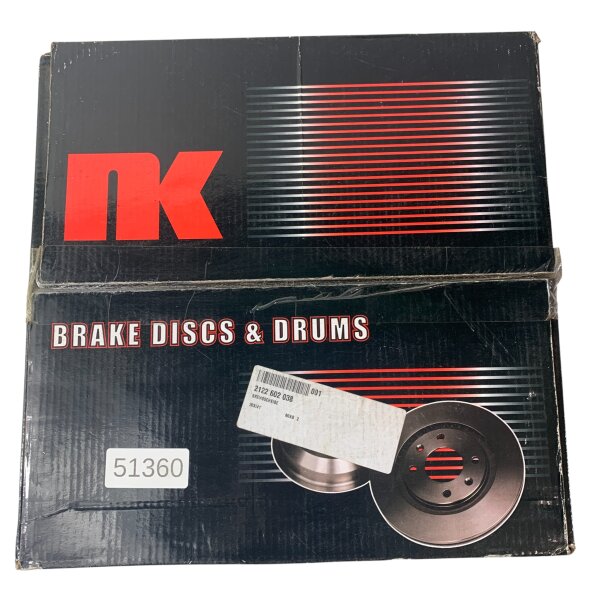 NK 20 33 41 Bremsscheibensatz für Mercedes 2104211212 2104211512