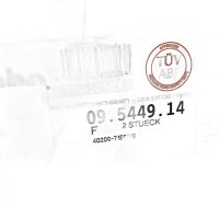 Brembo 09.5449.14 Bremsscheiben Vorderachse für Nissan und Infiniti 24.0122-0146.1 40206-71E05