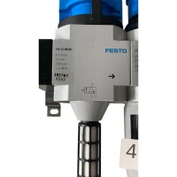 FESTO HE-D-MIDI 185787 X543 Wartungseinheit Filterregler...