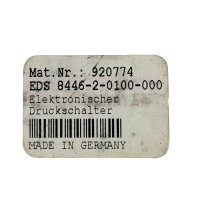 Hydac EDS 8446-2-0100-000 Elektronischer Druckschalter