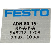 FESTO ADN-80-15-KP-A-P-A 548212 Kompaktzylinder Zylinder