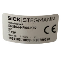 Sick SRM64-HRA0-K02 SRM64-HRA0-K02 Motor-Feedback-System 1034163 BEF-MW-SR64D14 2031074