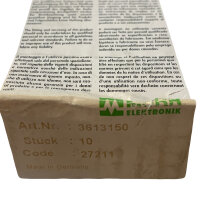 SET Inhalt 10 Stück!!! Murr 3613150 MSUD...