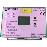 Interbus-ST Digitl input/output modul Phoenix Contact 2753656