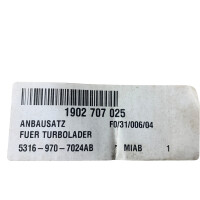 Montagesatz für einen Turbolader 1902 707 025...