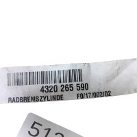 Radbremszylinder 4320265590 F0/17/002/02