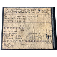 Martens DA9648-3-00-0-0000 digitales Anzeige- und...