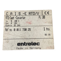 Entrelec C.A.I.S.-E RTD/V RTD-Temperaturwandler 0.011.730.25