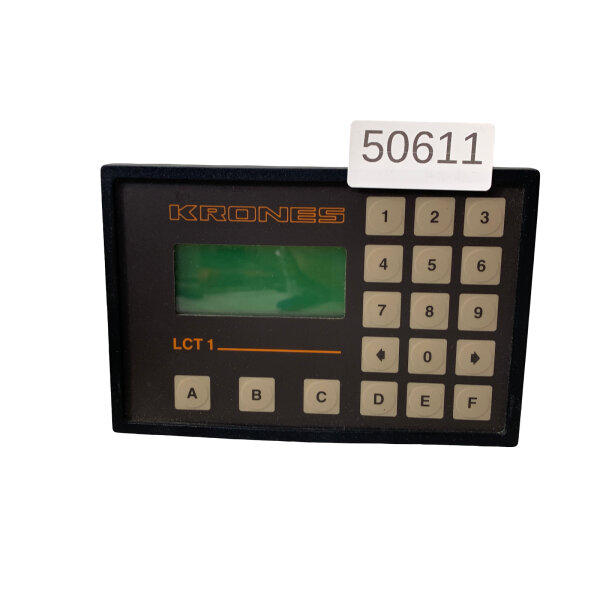 Krones LCT1 Bedienpanel