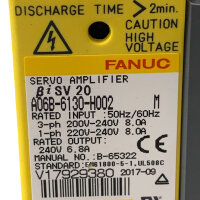 FANUC βi SV 20 Servo-Verstärker A06B-6130-H002