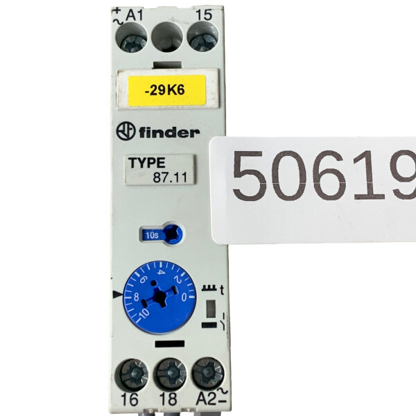 Finder 87.11 elektronisches Zeitrelais 8711 0240 0000 871102400000
