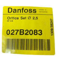 Danfoss 027B2083 Düsenset für Schwimmerventile