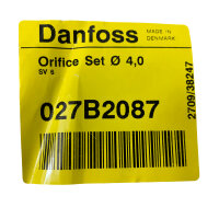 Danfoss 027B2087 Düsensatz für Schwimmerventile...