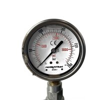 hydraulische Handpumpe mit Tank und Manometer 130 716694