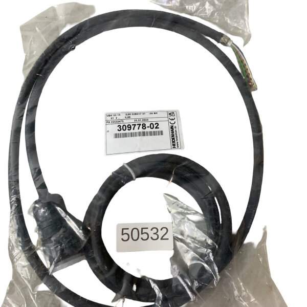 Adapterkabel 2,00m M23 Stecker Heidenhain 309778-02 VBK 0310