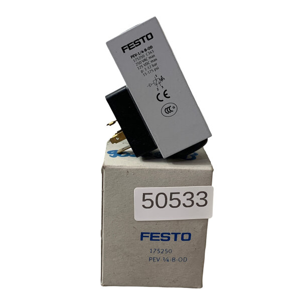 Druckschalter PEV-1-4-B-OD Druckschalter 175250