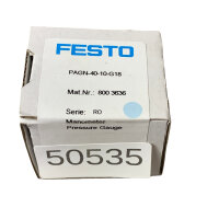 Festo Manometer PAGN-40-10-G18 8003636
