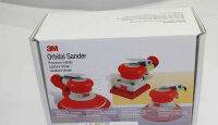 3M Orbital Sander 20463 CENTRAL VACUUM RANDOM Druckluft...
