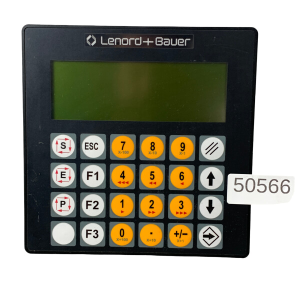 Bedienpanel Display Lenord+bauer 88100D1S