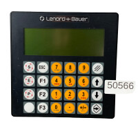 Bedienpanel Display Lenord+bauer 88100D1S