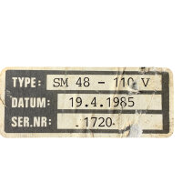 Störstellenmelder Electronic Product SM 48