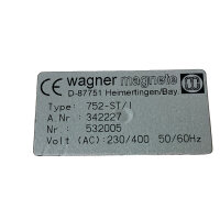 Umpolsteuergerät Steuerteil Wagner 752-ST1