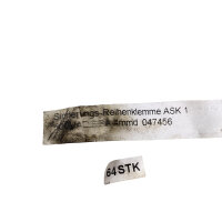 SET Inhalt 64 Stück!!! Weidmüller ASK 1 Sicherungs-Reihenklemme