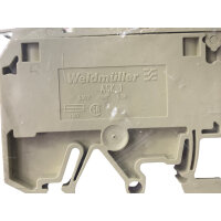 SET Inhalt 64 Stück!!! Weidmüller ASK 1 Sicherungs-Reihenklemme