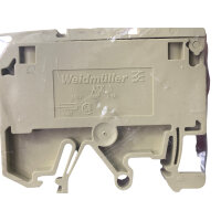 SET Inhalt 64 Stück!!! Weidmüller ASK 1 Sicherungs-Reihenklemme