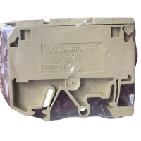 SET Inhalt 64 Stück!!! Weidmüller ASK 1 Sicherungs-Reihenklemme