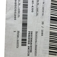 Sauter DSB143F001 Druckwächter Druckschalter 0-6 bar