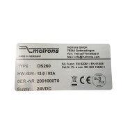 motrona Sicherheits-Drehzahlwächter Monitor DS260