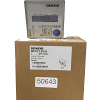 Siemens WFC21.D110 Wasserzähler Eichung bis 2015