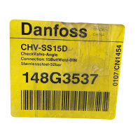 Danfoss CHV-SS15D Rückschlagventil 148G3537