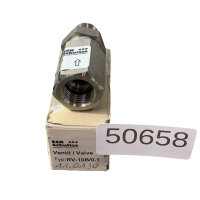 ESK Schultze  Rückschlagventil RV-10B/0.1