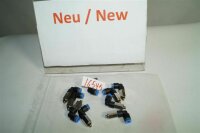 9 X st Winkeleinschraubanschluss H-Plus verlängert M5 AG D = 4mm