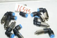 9 X st Winkeleinschraubanschluss H-Plus verlängert M5 AG D = 4mm