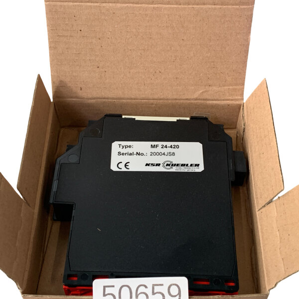 KSR Kuebler Messumformer MF24-420