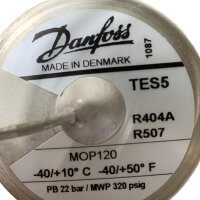 Danfoss TES5 Expansionsventil 067B3342 R404A R507 MOP120...