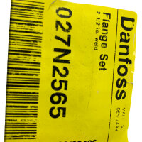 Danfoss Flange Set 027N2565 Flansch-Satz 2 12 weld Anschweißende