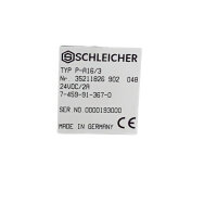 Schleicher TYP P-A163 Digital Ausgangsmodul  Nr. 35211826...