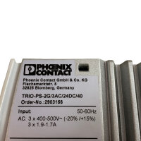 Phoenix Contact TRIO-PS-2G/3AC/24DC/40 2903156 Netzteil