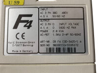 KEB COMBIVERT 09.F4.C3D-3420/1.4 2,8kVA Frequenzumrichter