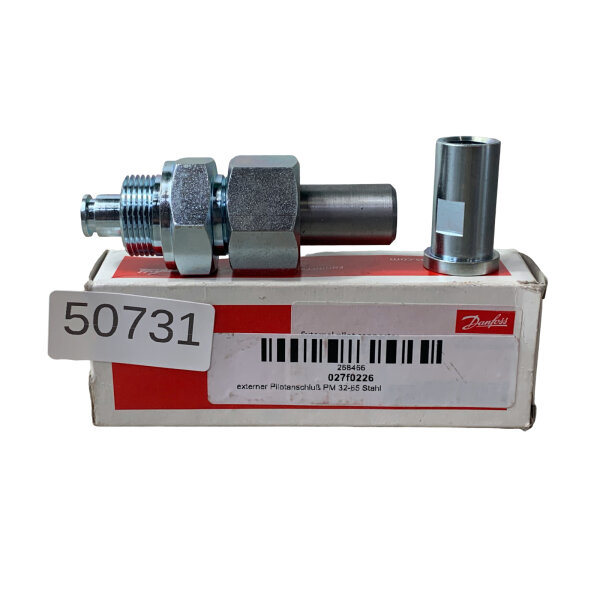Danfoss 027f0226 externer Pilotanschluß PM 32-65 Stahl