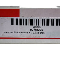 Danfoss 027f0226 externer Pilotanschluß PM 32-65 Stahl
